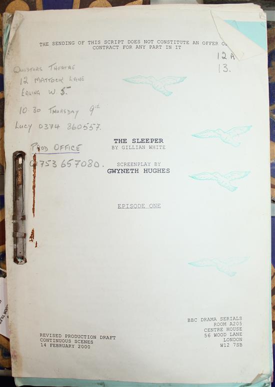 A collection scripts and other ephemera relating to the actor Jimmy Gardner,